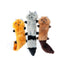 Zippypaws Plush Toys For Dog Skinny Peltz – Small Set of 3